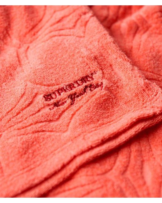 Superdry Red & Co Country Club Towelling Shorts
