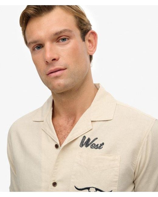 Superdry Natural & Co The Merchant Store- Resort Shirt for men
