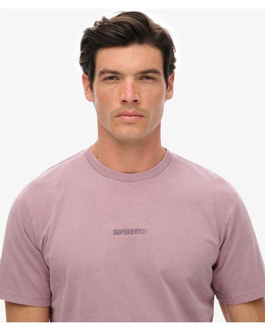 Superdry Gray & Co Micro Logo T-shirt for men
