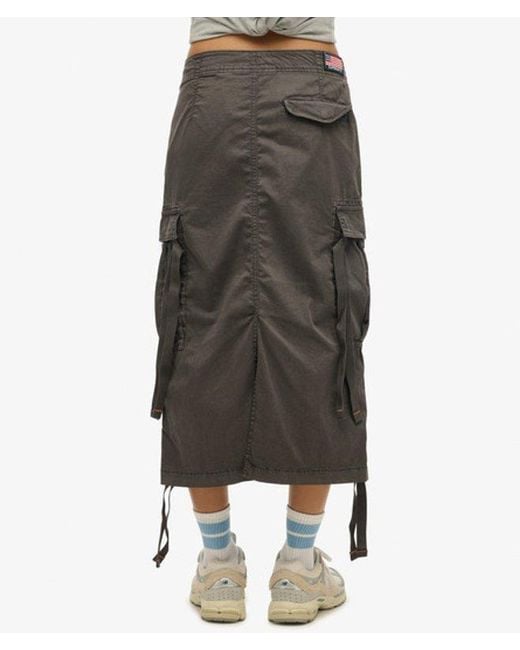 Superdry White & Co Cargo Midi Skirt