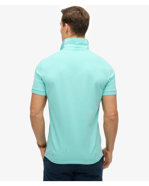 Superdry Green & Co City Pique Polo Shirt for men