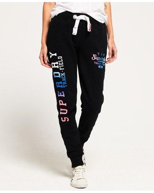 Superdry Black Track & Field Jogger