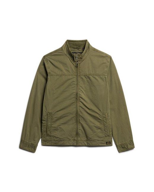 Superdry Green & Co Classic Harrington Jacket for men
