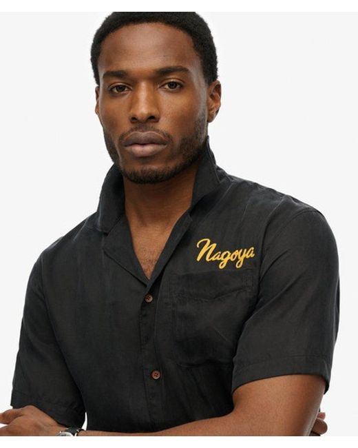 Superdry Black & Co Merchant Suika Shirt for men