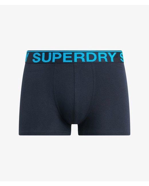 Superdry Blue & Co Trunk Triple Pack for men