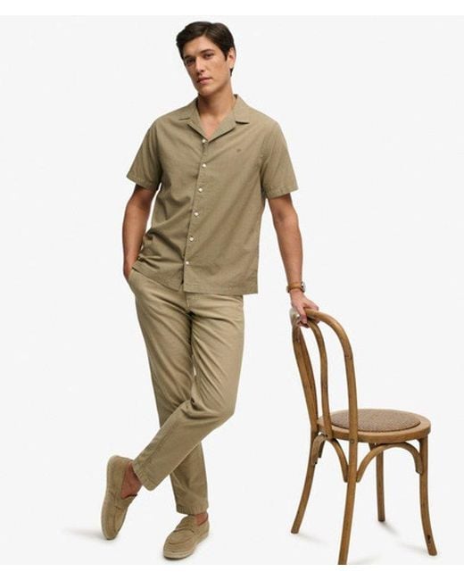 Superdry Natural & Co Cabana Short Sleeve Shirt for men