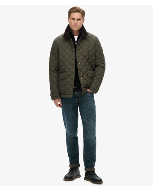 Homme Veste Coach Matelassée Estate Taille Superdry pour homme en coloris Green