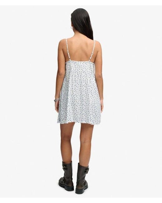 Superdry White & Co Textured Woven Cami Dress