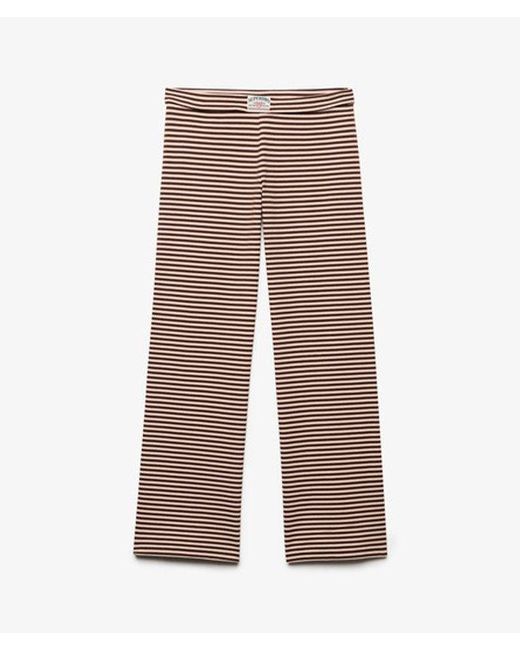 Superdry Brown & Co Athletic Essentials Stripe Jersey Trousers