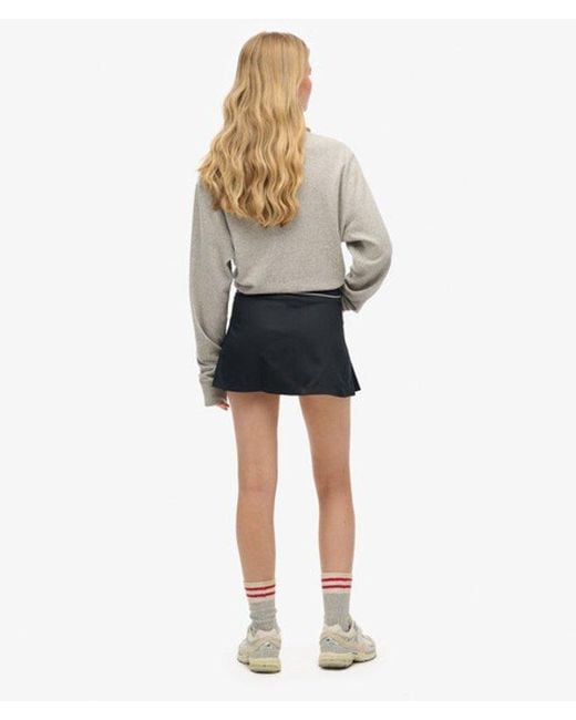 Superdry Tennisrok in het Blue