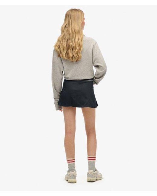 Superdry Blue Tennis Skirt