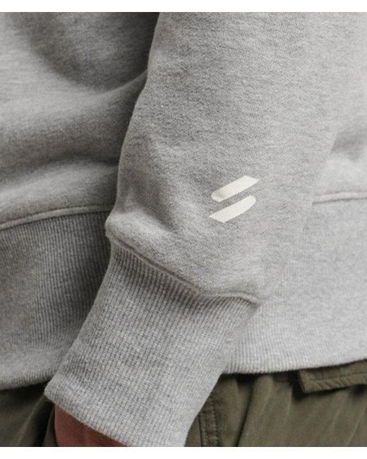 Superdry Gray & Co Code Core Sport Half-zip Sweatshirt for men
