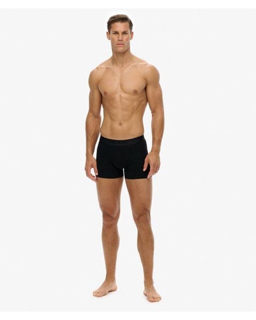 Superdry Black & Co Boxer Triple Pack for men