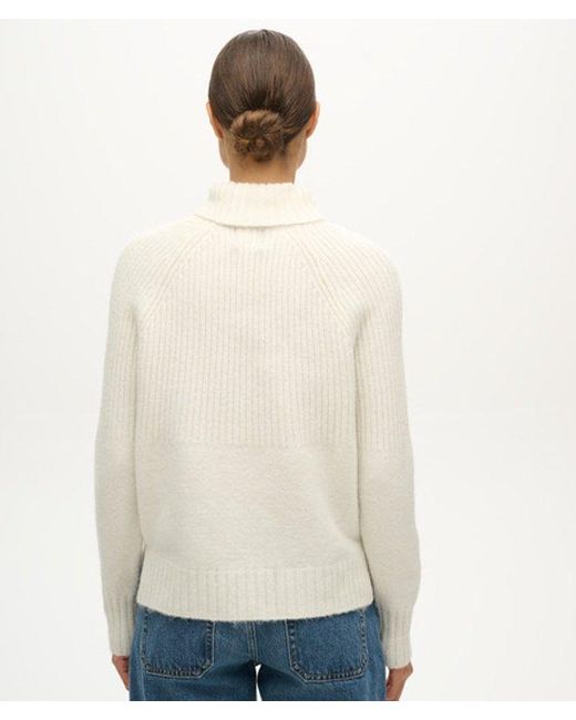 Superdry White & Co Essential Rib Knit Rollneck Jumper