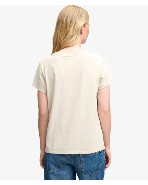 Superdry Natural & Co Luxe Casual Classic T-shirt