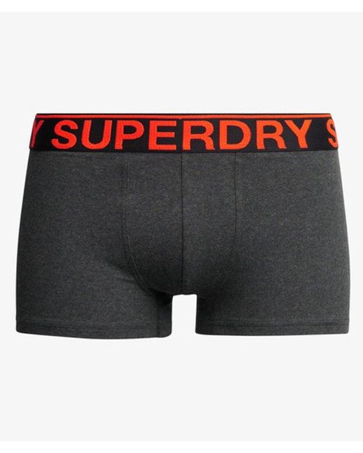 Superdry Triopak Slips in het Green voor heren