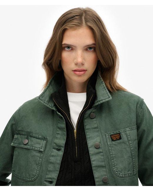 Superdry Green Chore Jacket