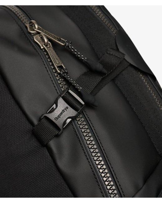 Superdry Black & Co Ladies Tarp Rucksack