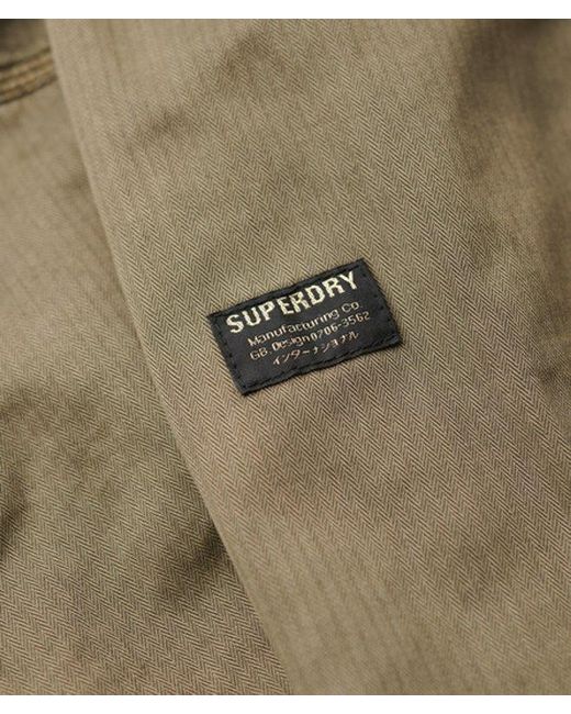 Superdry Green Military M65 Lightweight Jacket for men