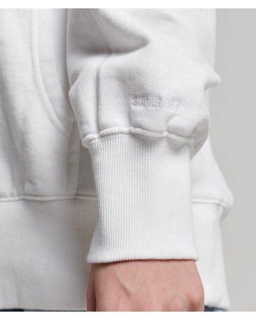 Superdry White & Co Organic Cotton Essential Oversized Hoodie