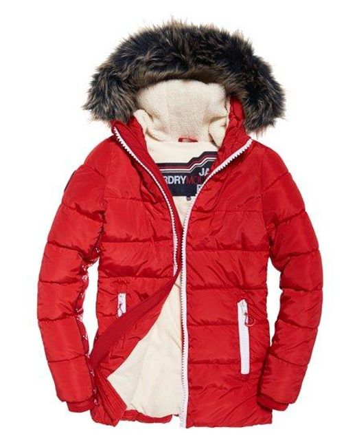superdry tall puffer jacket