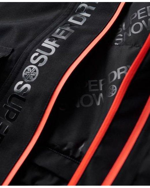 Superdry Black Sport Ultimate Rescue Ski Jacket