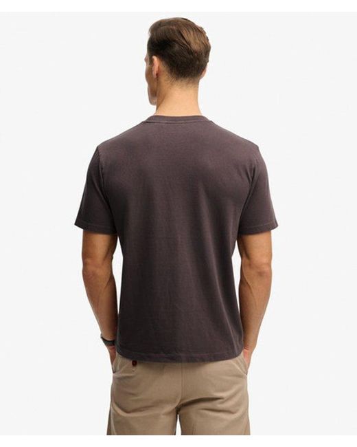 Superdry Gray & Co Micro Logo T-shirt for men