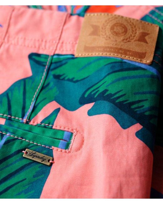 Superdry Green & Co Chino Hot Shorts