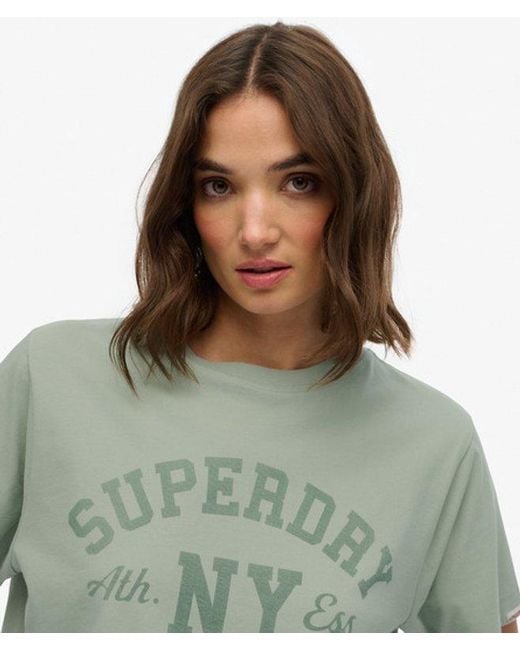 Superdry Green & Co Athletic Essentials Loose T-shirt