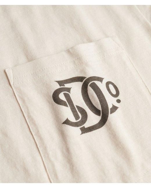 Superdry White & Co The Merchant Store - Graphic Pocket T-shirt for men