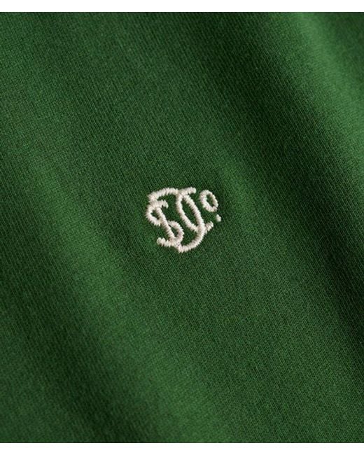 Superdry Green & Co Logo Embroidered T-shirt for men