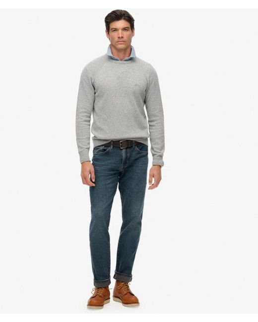Superdry Gray & Co Wool Blend Jumper for men