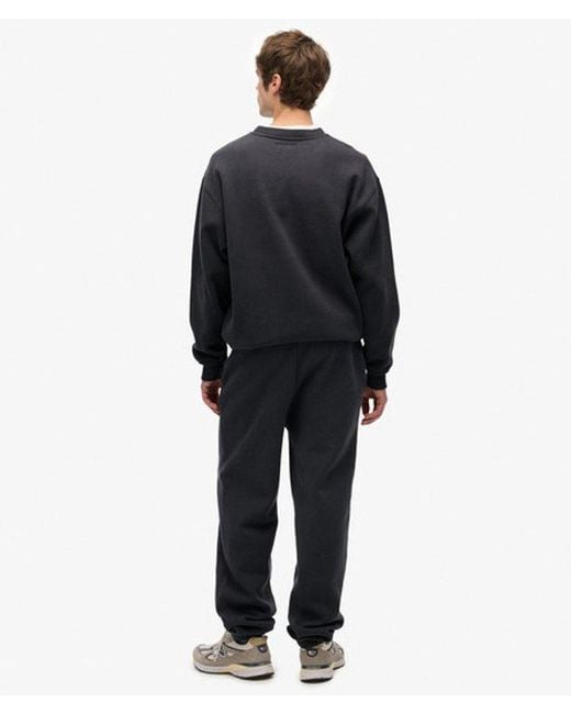 Superdry Oversized joggingbroek in het Black voor heren