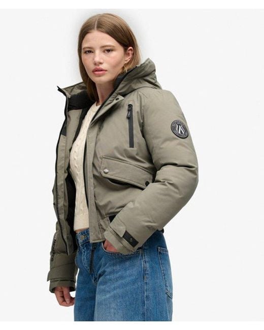 Superdry Gray & Co City Padded Bomber Jacket