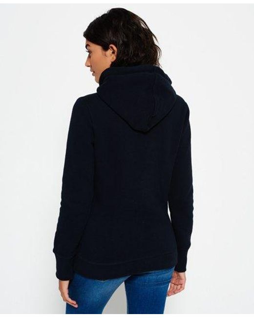 Superdry Blue Team Comets Hoodie Eclipse