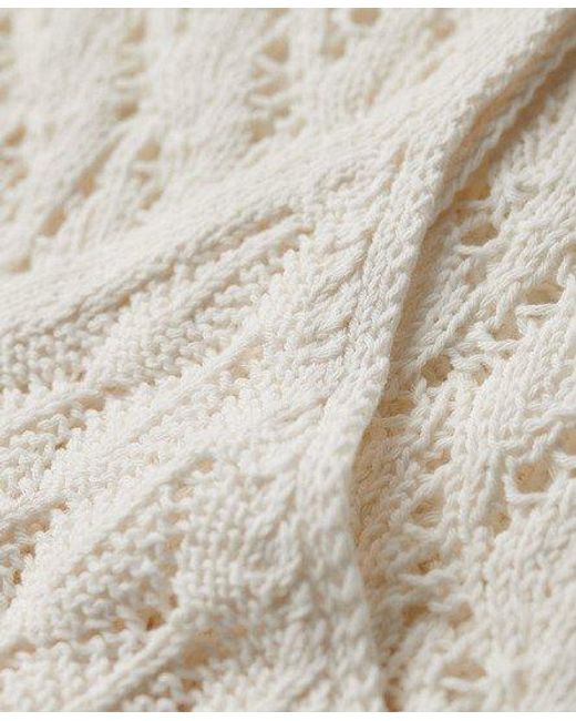 Caraco en crochet Superdry en coloris White