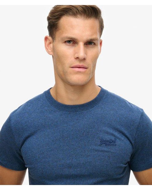 Superdry Blue & Co Essential Logo T-shirt for men
