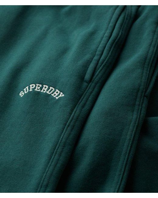 Superdry White Essential Logo Wide Leg Joggers