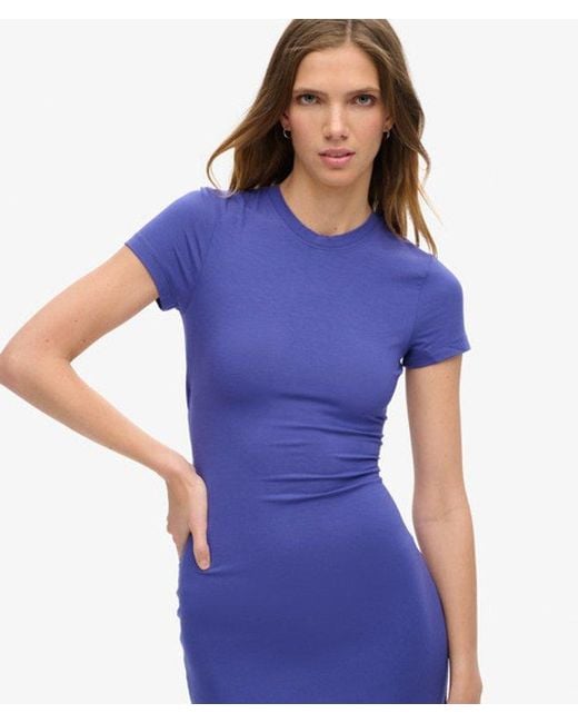 Superdry Blue & Co Midi T-shirt Dress