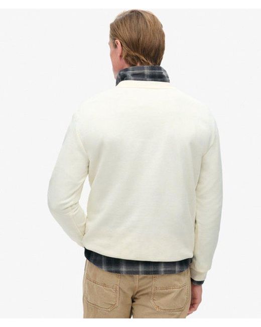 Superdry Natural & Co Travel Postcard Graphic Crew Sweatshirt for men
