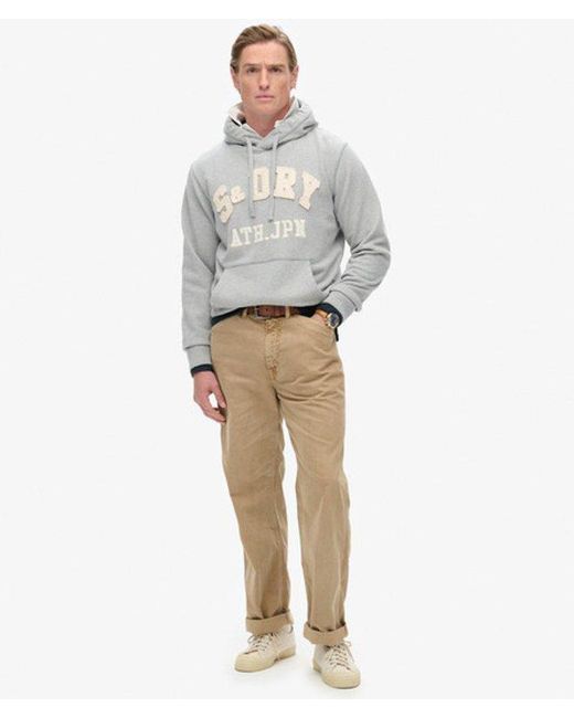 Superdry Natural & Co Vintage Athletic Hoodie for men