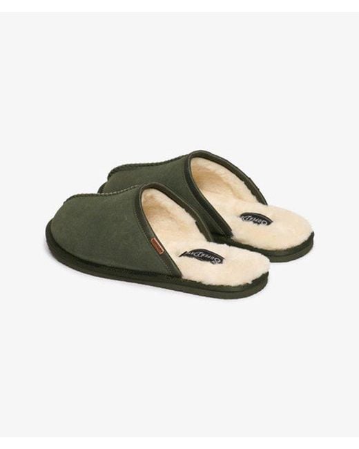Superdry Green & Co Mule Slipper for men