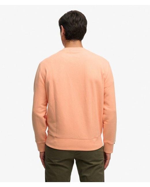 Superdry Green & Co Essential Logo Crew Sweatshirt for men