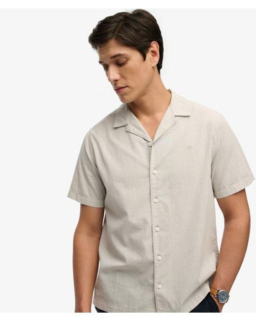Superdry White & Co Cabana Short Sleeve Shirt for men