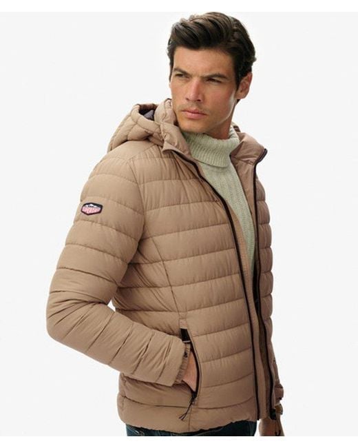 Superdry Natural & Co Hooded Fuji Padded Jacket for men