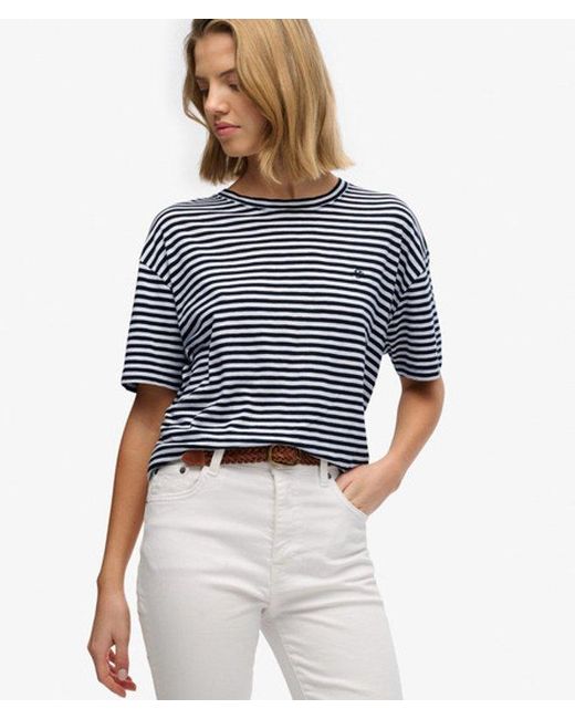 Superdry Blue & Co Studios Crew T-shirt