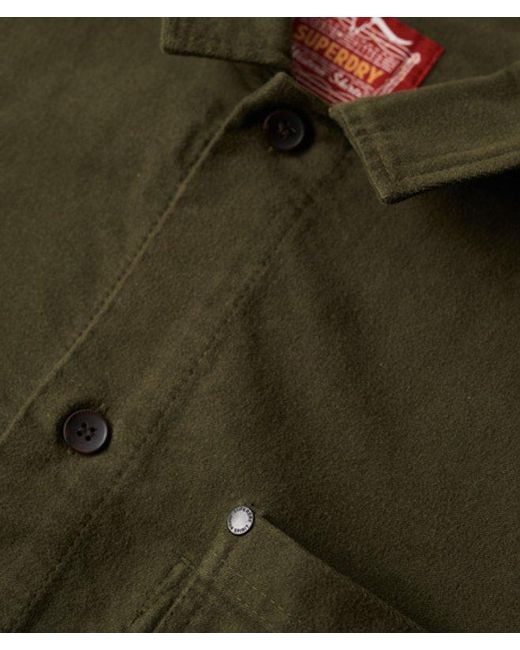 Superdry Green & Co The Merchant Store - Moleskin Overshirt for men