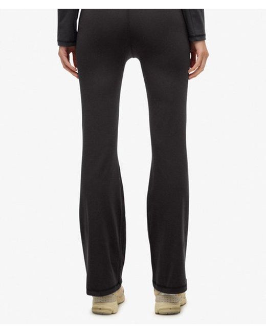 Superdry Black & Co Studios Flare leggings