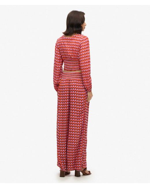 Superdry Red & Co Beach Pants