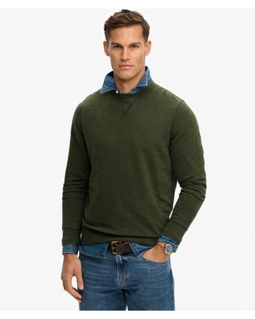 Superdry Green & Co Classic Essential Sweatshirt for men